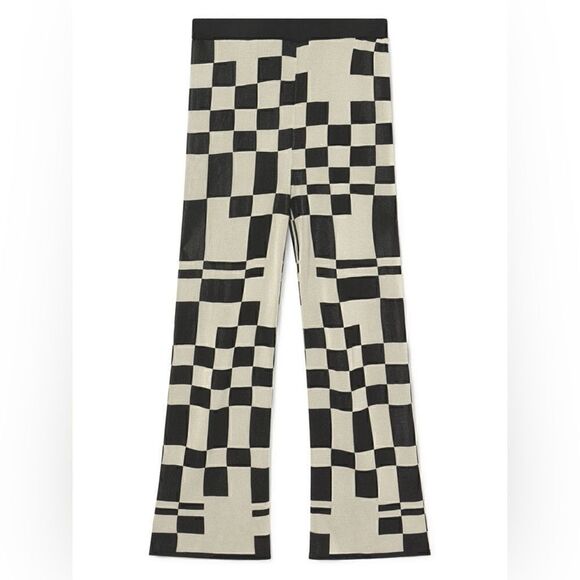Paloma Wool Puerto Pant in Black Check - Picture 5 of 10